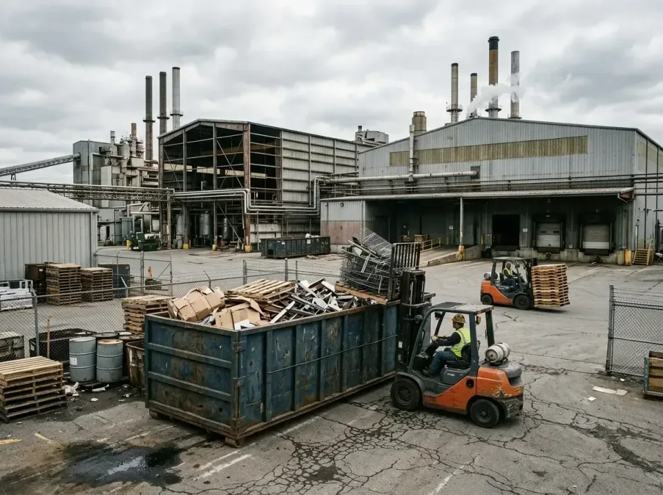 industrial-factory-scrap-conta-003 — frequently asked questions, Cheap Roll-off Dumpster Rentals in Byesville, OH